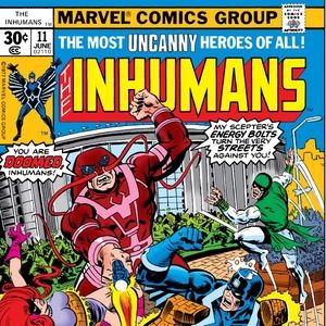 Inhumans #11 The Power of the Pursuer (Marvel, 1977) VF